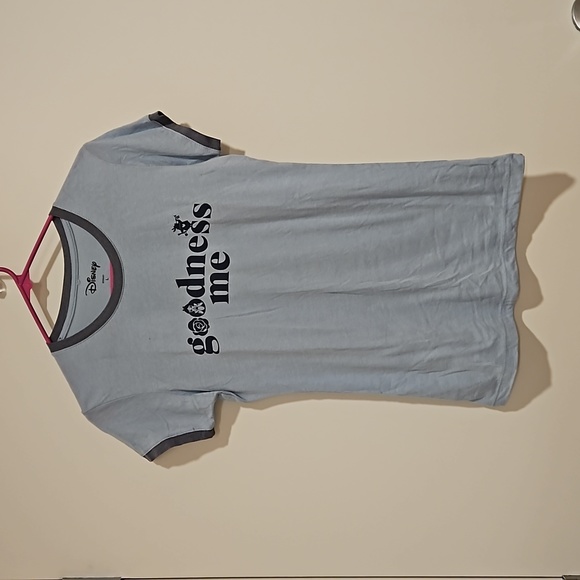 DISNEY  Alice in Wonderland Light blue short sleeve graphic tee Large EUC - Picture 4 of 4